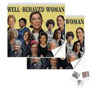 2026 Well-Behaved Women Calendar,Feminist Calendar 2026, 11" x 8.5" Feminist Empowerment Wall Calendar2026,Celebrating Women's Rights & Empowerment,Inspirational Gift For Bold Wome n