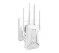 2026 WiFi Booster Range Extender, WiFi Extender, 4 Antennas Ethernet Port