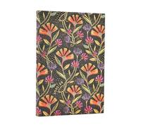 Paperblanks Dayplanner 2026 Wild Flowers (Playful Creations) Mini 18‑Month Hardcover – Elastic Band