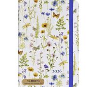 2026 Wildflower Garden Weekly Planner (16 months, Sept 2025 to Dec 2026)