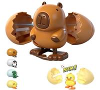2026 Wind-Up Hatching Dinosaur Eggs Surprise Toys Boom Eggs Crack Open Walking Animal Easter Egg Hunt Party Favors Gifts for Kids Boys Girls Pop Open Clockwork Toy Basket Stuffers Fillers(#B)