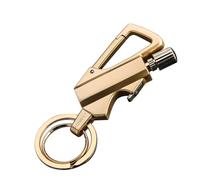2026 Windproof Lighter - Permanent Match Cool Lighters for Men, Keychain Ligh/TER, ,Reusable Waterproof Match Strike, Permanent Match Infinity Lighter with Multitool Bottle Opener for Camping (GD)