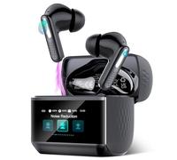 2026 Wireless Earbuds, Bluetooth 5.4 Headphones In Ear with ANC/ENC Noise Cancelling, HiFi Stereo Bluetooth Ear buds with Smart Touchscreen, 5 EQ Modes/IP7 Waterproof Bluetooth Earphones, Black