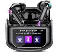 2026 Wireless Earbuds, Bluetooth 5.4 Headphones In Ear with Multifunctional Touch Screen, 48H HiFi Stereo Ear Buds with ANC/ENC Noise Cancelling/Transparency Mode, 5 EQ Modes, IPX7 Earphones for Sport
