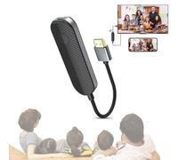 2026-Wireless HDMI Transmitter and Receiver, 2.4G/5G Portable HDMIS Extender, HD Video and Audio Sync for Various Scenarios (1PC-Short)