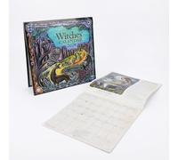 2026 Witches Calendar, Astrological Wall Planner Datebook Moon Phases, with Spells Rituals and Tree Months, for Home Wall Decor