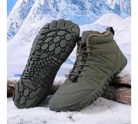 2026 Women Couples Winter Lace Up Boots Warm and Hiking Wellies Knee-High Suede Easy On Commute, Office Country Walk Over The Knee Stretch High Heel (7) Army Green