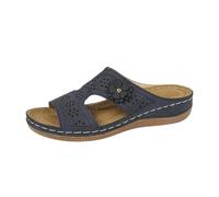 2026 Women Slippers Women's Arch Support Sandals Breathable Slip On Platform Beach Slides Memory Foam Recovery (Blue, 4)