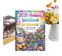 2026 Women's Agenda for New Hobbies Planning and Planning - Progress Planner and Goals | for Women, Wives, Girlfriends and the Office in Dom