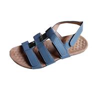 2026 Women's Casual Sandals for Everyday with Flat Sole, Comfortable Design for Fashion-Conscious Women in, gray, 6 UK