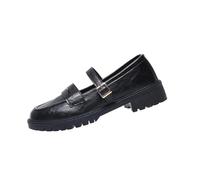 2026 Womens Low Block Heels Sandals Close Toe Slip On Sliders Ladies Formal Business Platform Shoes Summer Fashion Faux Leather Footwear