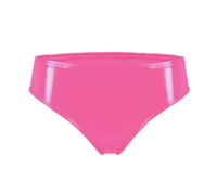 2026 Women's Metallic High Cut Ballet Dance Briefs Underwear Shorts Lingerie Women's Set Elegant, Hot Pink, M