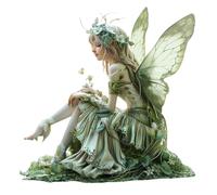 2026 Wonder Fairy Planter Insert 2025 Bohemian Garden Statue Acrylic for Outdoor Gardening Decorative Markings