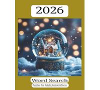 2026 Word Search: A Fun and Challenging Puzzle Book to Sharpen Your Mind in 2026