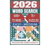 2026 Word Search Puzzle Book: Word Search for Teens & Adults, Entertaining Brain Workouts, Fuel Your Mind with Fun Challenges for Focus and Relaxation ... holidays, and puzzle lovers everywhere.