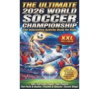 2026 World Soccer Championship Activity Book for Kids Ages 8-12: Track Every Match, Fill In Brackets, Explore Host Countries & Stadiums, Discover ... & Play Soccer Bingo - The Perfect Soccer Gift