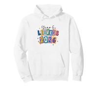 2026 Year 6 Leavers Primary Cut Out Letters Ransom Note Pullover Hoodie