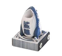 2026 Year Calendar 3D Paper Notes Notepad Cute Shark Bear Bunny Gift House Carving Calendar Sculpture Paper