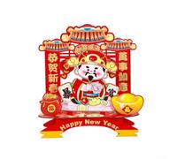2026 Year Of The for Horse Caishen Statue 25x30CM Shaking Head