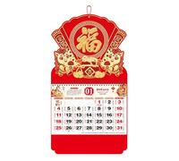 2026 Year of the Horse Chinese Wall Calendar, Planning Accessories, New Year Planner Calendar, for Students, Teachers, Home, School, Living Room, Bedroom, Study Room, Restaurant, Classroom, Office