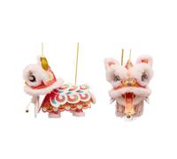 2026 Year of the Horse Chinese Year Lion Dance Lantern, Lightweight Handmade DIY Material Package Lantern (Style 5)