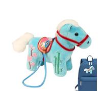 2026 Year Of The Horse Mascot, Chinese New Year Horse Mascot For Blessing Souvenir, Collectible Toy, Plush Stuffed Doll Charm, Car Window Hanging Pendant For Kids Teens Adults