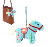 2026 Year Of The Horse Mascot, Chinese New Year Horse Mascot For Blessing Souvenir, Plush Stuffed Doll Charm, Collectible Toy, Car Window Hanging Pendant For Kids Teens Adults