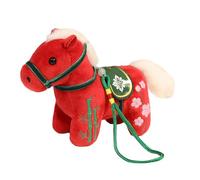 2026 Year Of The Horse Plush Keychain, Soft Stuffed Animal Keyring, Funny Charm Pendant For Key Bag Wallet Car Decor, Chinese New Year Gift For Women Men Friends Girls Boys Teens Son Daughter