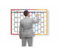 2026 Year Wall Planner A1 Uk Wall Calendar Yearly Planner Large Jan To Dec Full Year Planning Chart Student Family Home School Office Work Study Annual Poster Multi 59.5 x 84.1Cm (1Pc)(Folded)