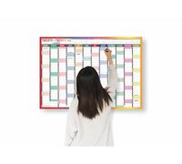 2026 Year Wall Planner A1 Uk Wall Calendar Yearly Planner Large Jan To Dec Full Year Planning Chart Student Family Home School Office Work Study Annual Poster Multi 59.5 x 84.1Cm (Multicolor)