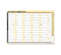 2026 Year Wall Planner, Laminated Yearly Wall Planner Calendar by Arpan (A1-2026)