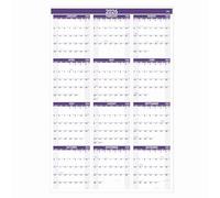 2026 Yearly Wall Calendar - 2026 Wall Calendar, JAN 2026 - DEC 2026, Yearly Calendar/Planner, 2026 Wall Calendars 12 Month with Bonus Pocket, 34.3" x 22.8"（Open）, X-Large, Vertical, Violet