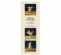 2026 Yoga Chicks Slim Wall Calendar