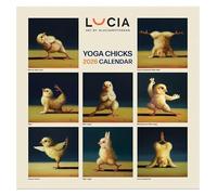 2026 Yoga Chicks Square Wall Calendar