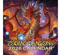 2026 Zodiac Dragons Fantasy Wall Calendar Limited Edition