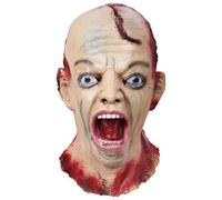 2026 Zombies Hood Latex Full Face Cover Costume Play Prop for Halloween