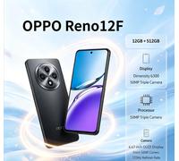 2026New OPPO Reno12F phone Smartphone Model 12GB RAM 512GB Storage High-End Memory for Uninterrupted Usage Official Authentic green
