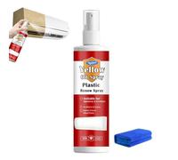 2026Plastic Renew Yellow-Off Spray Cleaner,Plastic Yellowing Remover, Fast-Acting Multi Purpose Plastics Yellowing Remover Spray, Restore Cleaner Appearance (1Pcs)