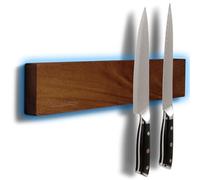 2026Updated Magnetic Knife Holder for Wall, 30.5cm Magnetic Knife Strip, Knife Magnet, Magnetic Knife Strip, Magnetic Knife Holder for Fridge, Kitchen Essentials & Kitchen Organizer, Dark Acacia Wood