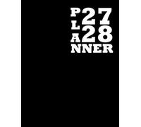 2027-2028 Monthly Planner: Large Two-Year Calendar to Stay Organized, Boost Productivity and Manage Your Schedule | Ideal for Professionals, Students & Busy Individuals