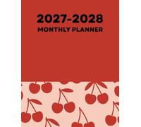2027-2028 Monthly Planner: Two Year Schedule Organizer with Goals, Holidays Note Pages