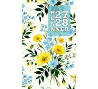 2027-2028 Pocket Calendar: Small 2-Year Monthly Planner from January 2027 to December 2028 | 4" x 6.5" with Floral Cover.