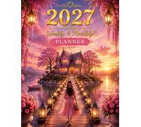 2027-2028 Weekly & Monthly Planner: Two-Year Organizer with Monthly Calendars, Weekly Planning, Goals, Habit Tracker, Budget & Quarterly Reviews | January 2027 - December 2028