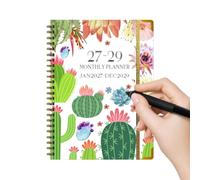 2027-2029 Monthly Planner 3-Year Planning Journal Notebook