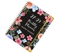 2027-2029 Monthly Planner 3-Year Spiral Binding Planning Notebook