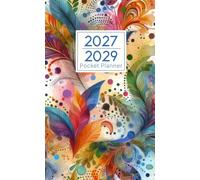 2027-2029 Pocket Planner: 3-Year Monday Start Compact Organiser with Contacts, Important Dates, Birthday Log, Goals, Monthly Pages and Notes