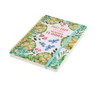 2027-2029 Spiral Weekly Monthly Planner Book, A5 Year Agenda Notebook | Metal Binding, Sectioned Pages, Elastic Band, Laminated Cover, Detailed Columns for Project Management and Organised
