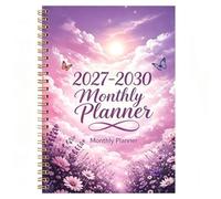 2027-2030 Monthly Planner Notebook: 4 Years Calendar from Jan 2027 - Dec 2030, A5 Monthly Diary Journal Planner(P31)