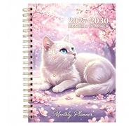 2027-2030 Monthly Planner Notebook: 4 Years Calendar from Jan 2027 - Dec 2030, A5 Monthly Diary Journal Planner(P14)
