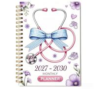 2027-2030 Monthly Planner Notebook: 4 Years Calendar from Jan 2027 - Dec 2030, A5 Monthly Diary Journal Planner(P27)